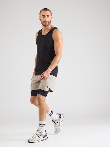 UNDER ARMOUR - regular Pantalón deportivo 'Vanish 2.0' en gris
