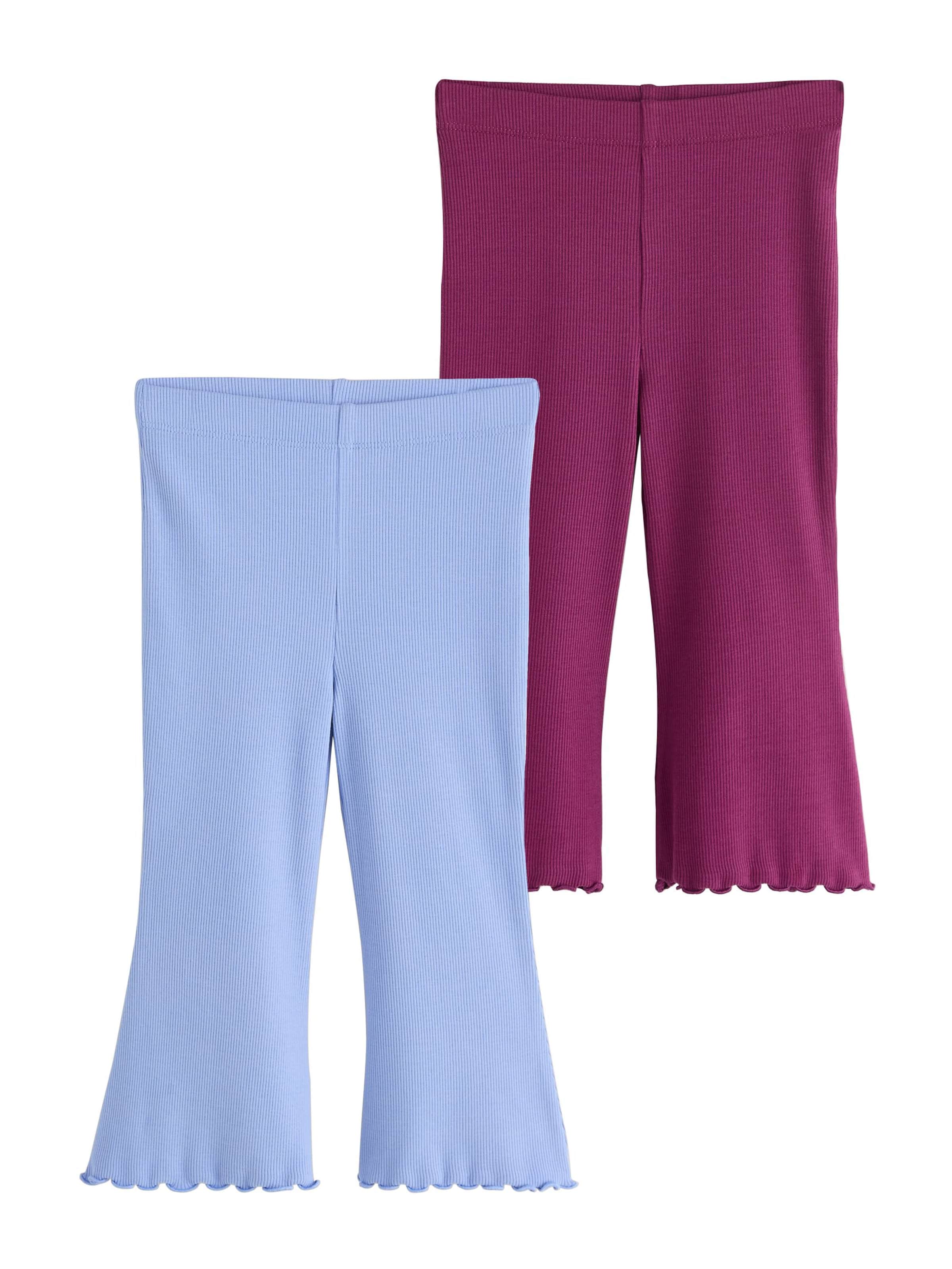 évasé Pantalon Next en bleu : devant