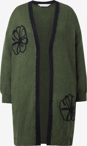 MIAMODA Strickjacke in Grün: Vorderseite