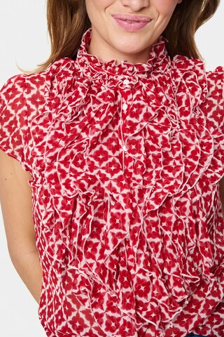 SAINT TROPEZ Blouse 'Lilja' in Red