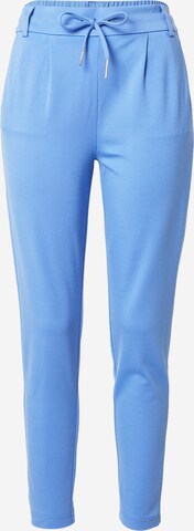 Slimfit Pantaloni con pieghe 'Poptrash' di ONLY in blu: frontale