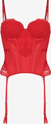 Hunkemöller Corsage 'Mariah' in Red: front