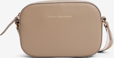 Rankinė su ilgu dirželiu iš TOMMY HILFIGER, spalva – smėlio / Auksas, Prekių apžvalga