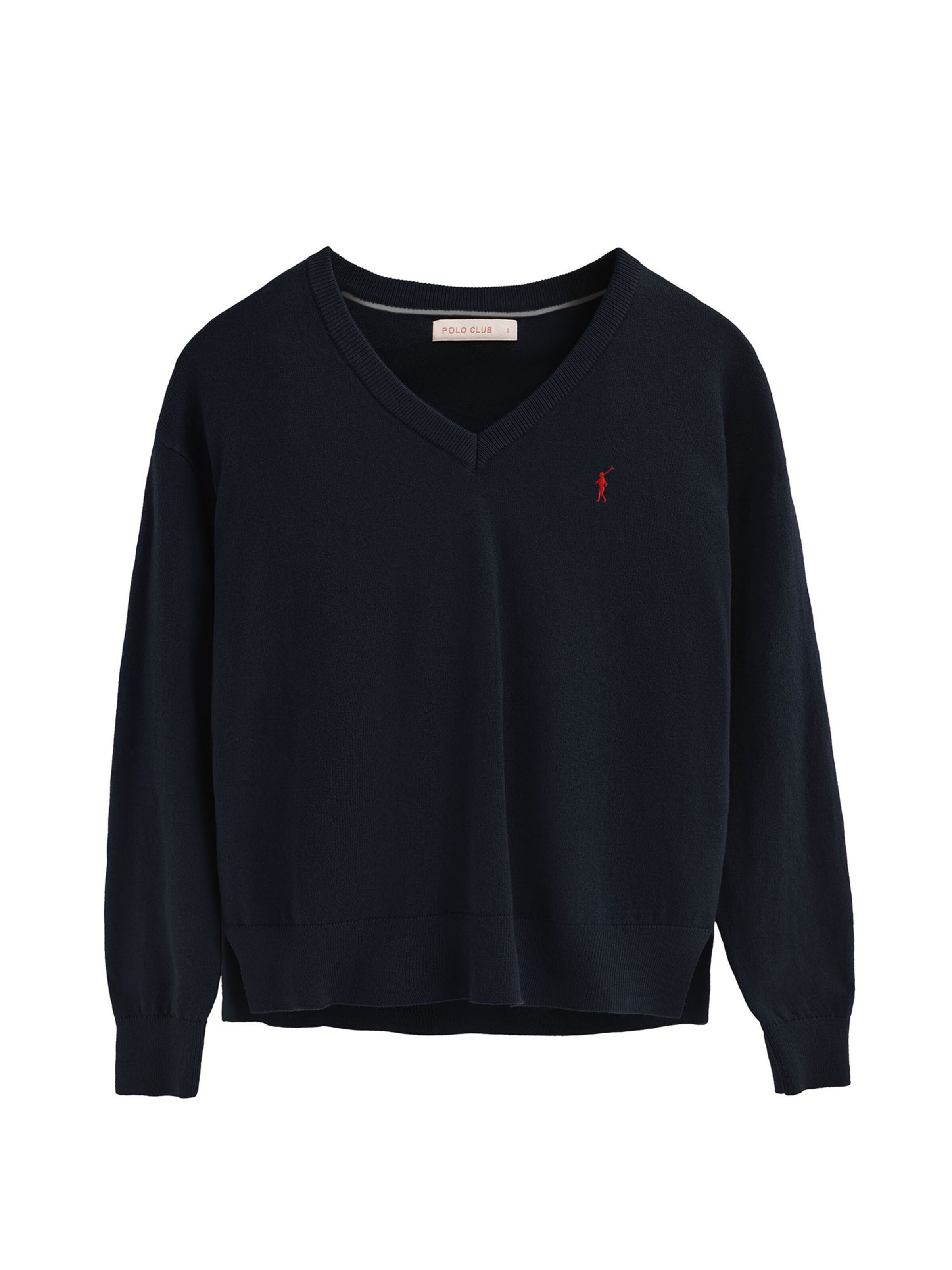 Polo Club Pullover in Blau: Vorderseite