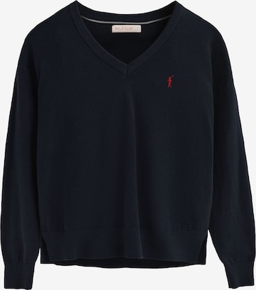 Polo Club Pullover in Blau: Vorderseite