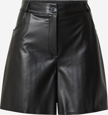 melns Trendyol Vaļīgs piegriezums Bikses: no priekšpuses