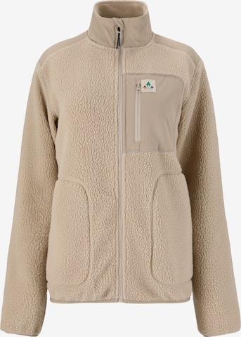 Whistler Fleece jas 'Felis' in Beige: voorkant