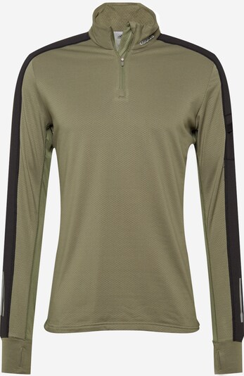 ADIDAS PERFORMANCE Funktionsshirt in hellgrau / oliv / schwarz, Produktansicht