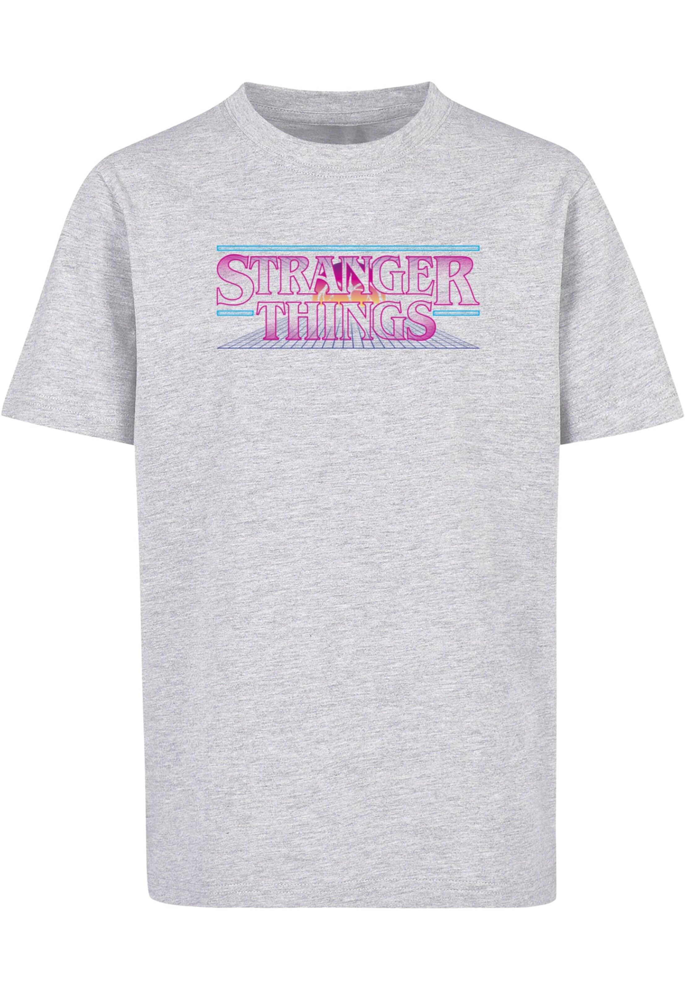 ABSOLUTE CULT Shirt 'Stranger Things' in Grey: front