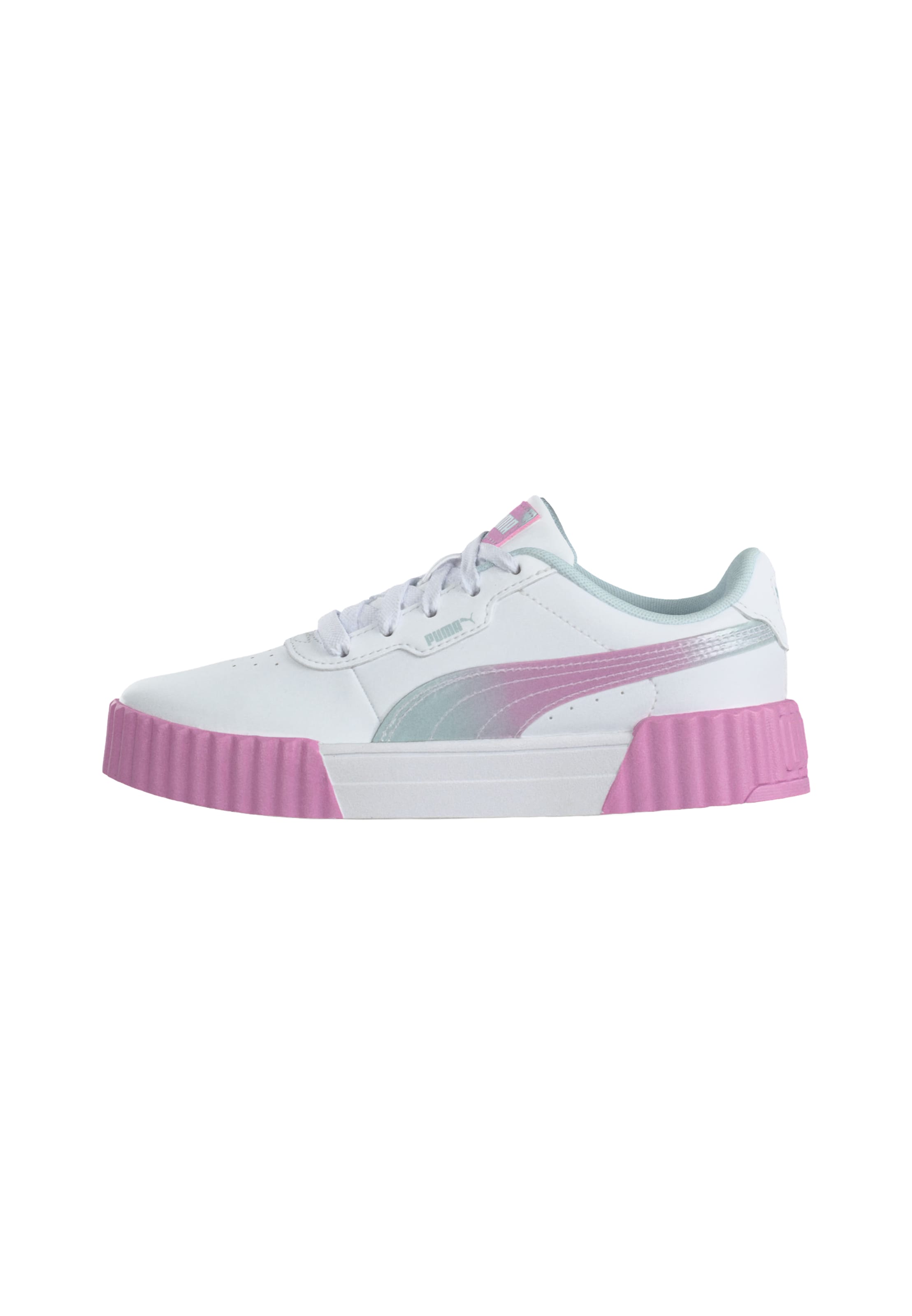 PUMA - Sapatilhas 'Carina 3.0' em branco: frente