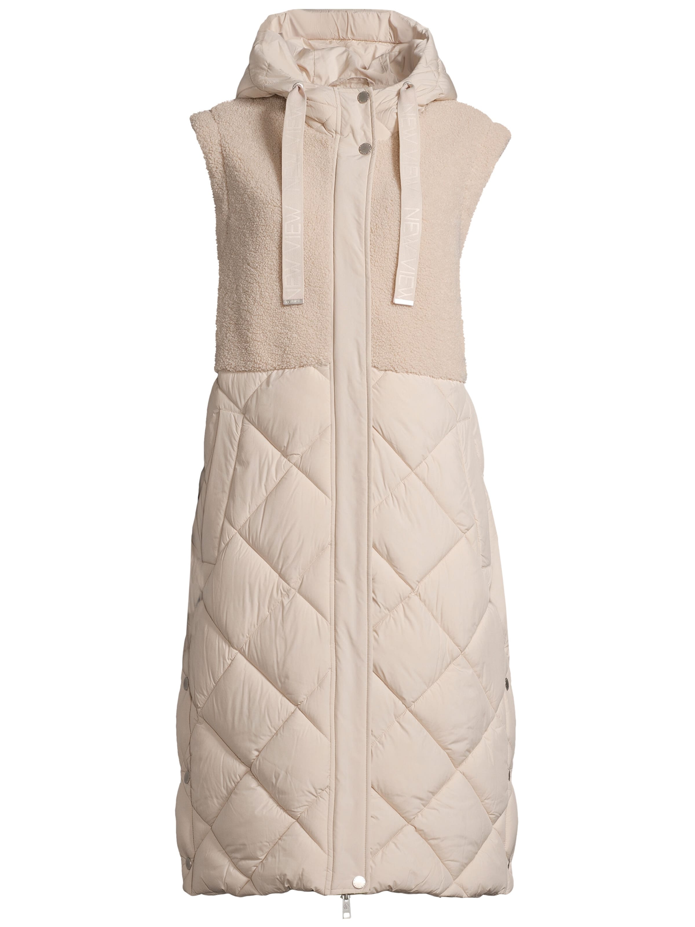 Gilet New View en beige : devant