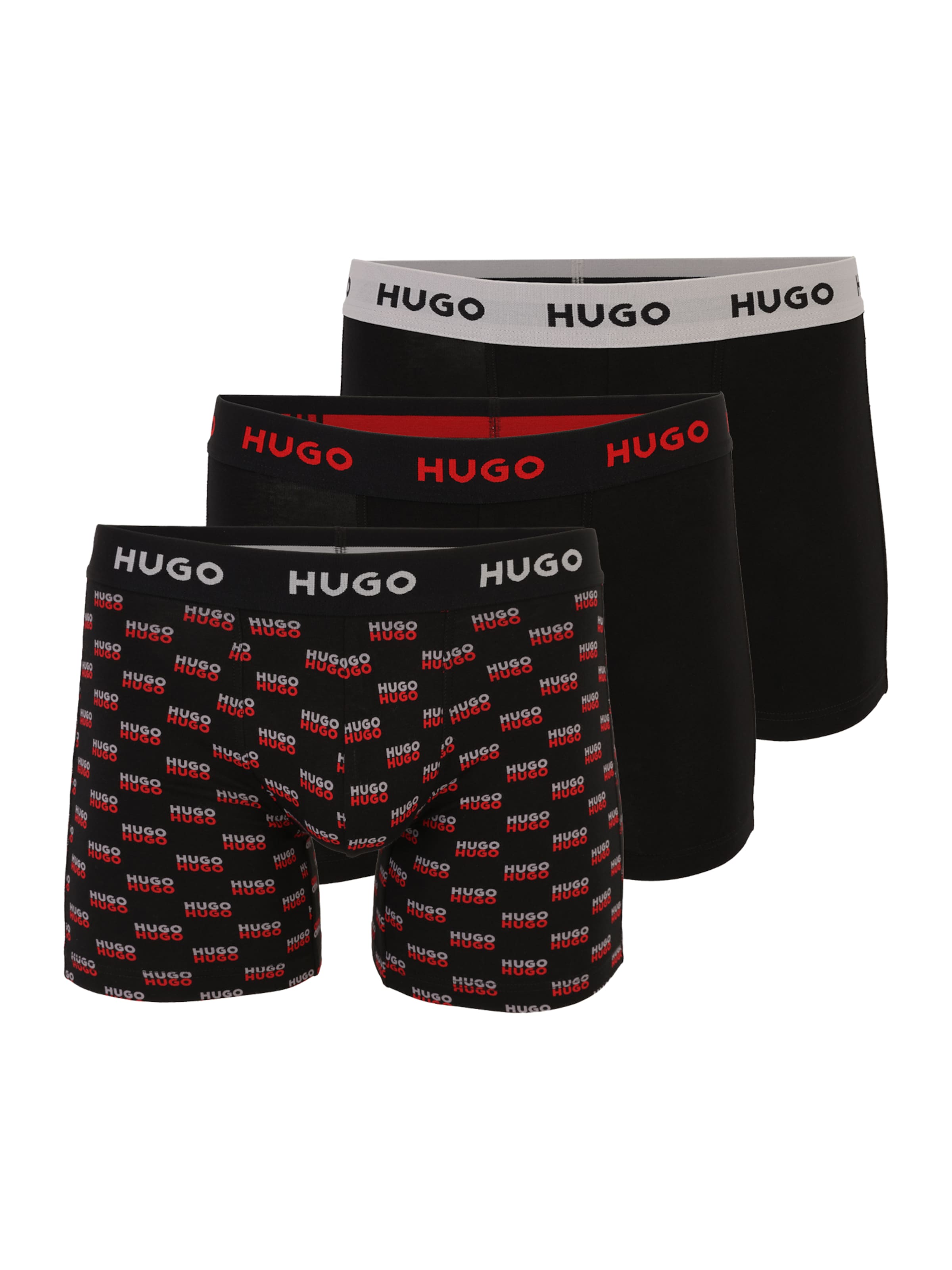 HUGO Boxershorts in Zwart: voorkant