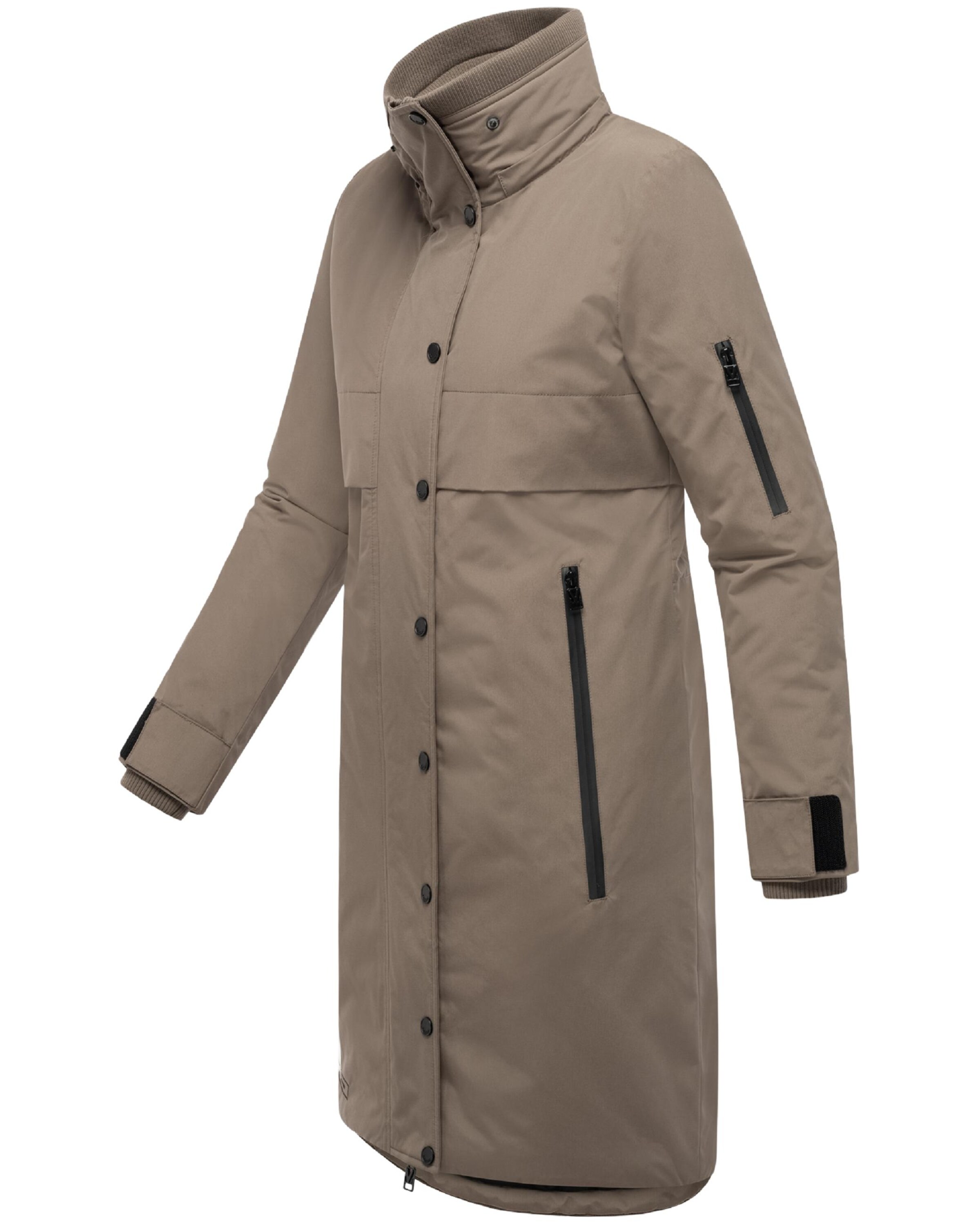 MARIKOO Talvemantel 'Anoukaa 16', värv pruun