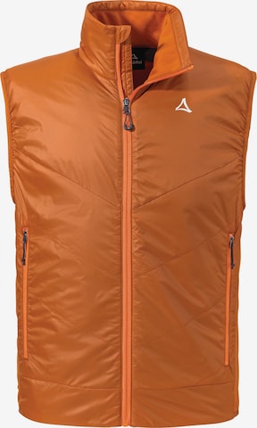 Schöffel Sports vest 'Cascata' in Orange: front