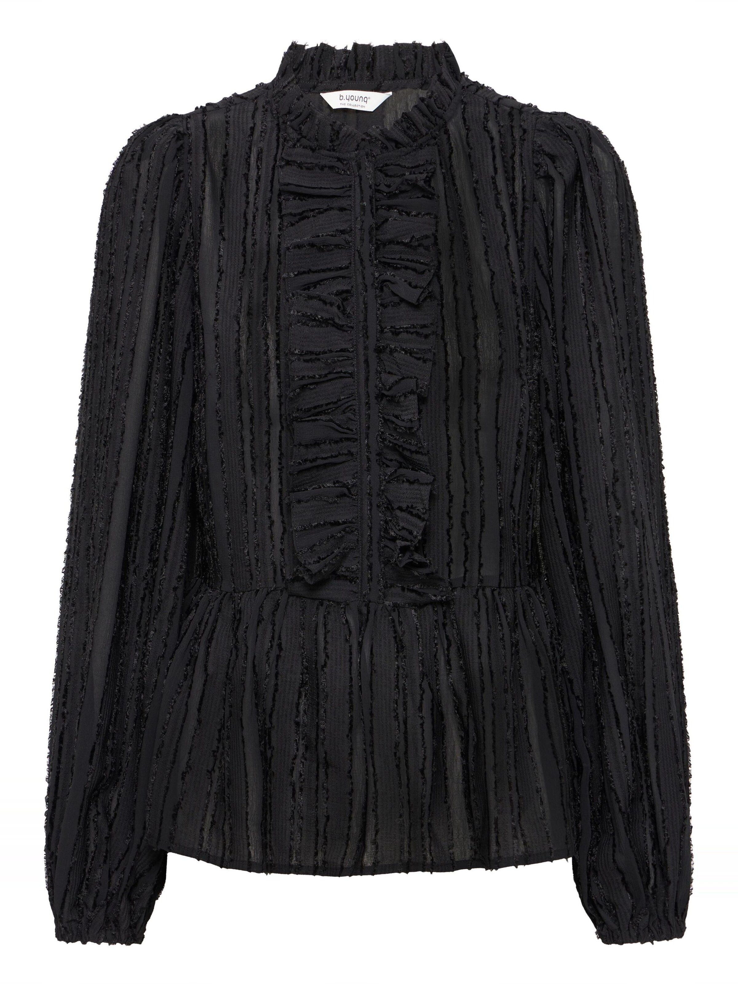 b.young Bluse 'Ikaya' i sort: forside