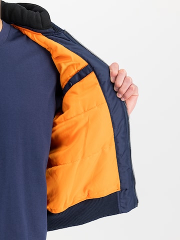 mėlyna ALPHA INDUSTRIES Demisezoninė striukė