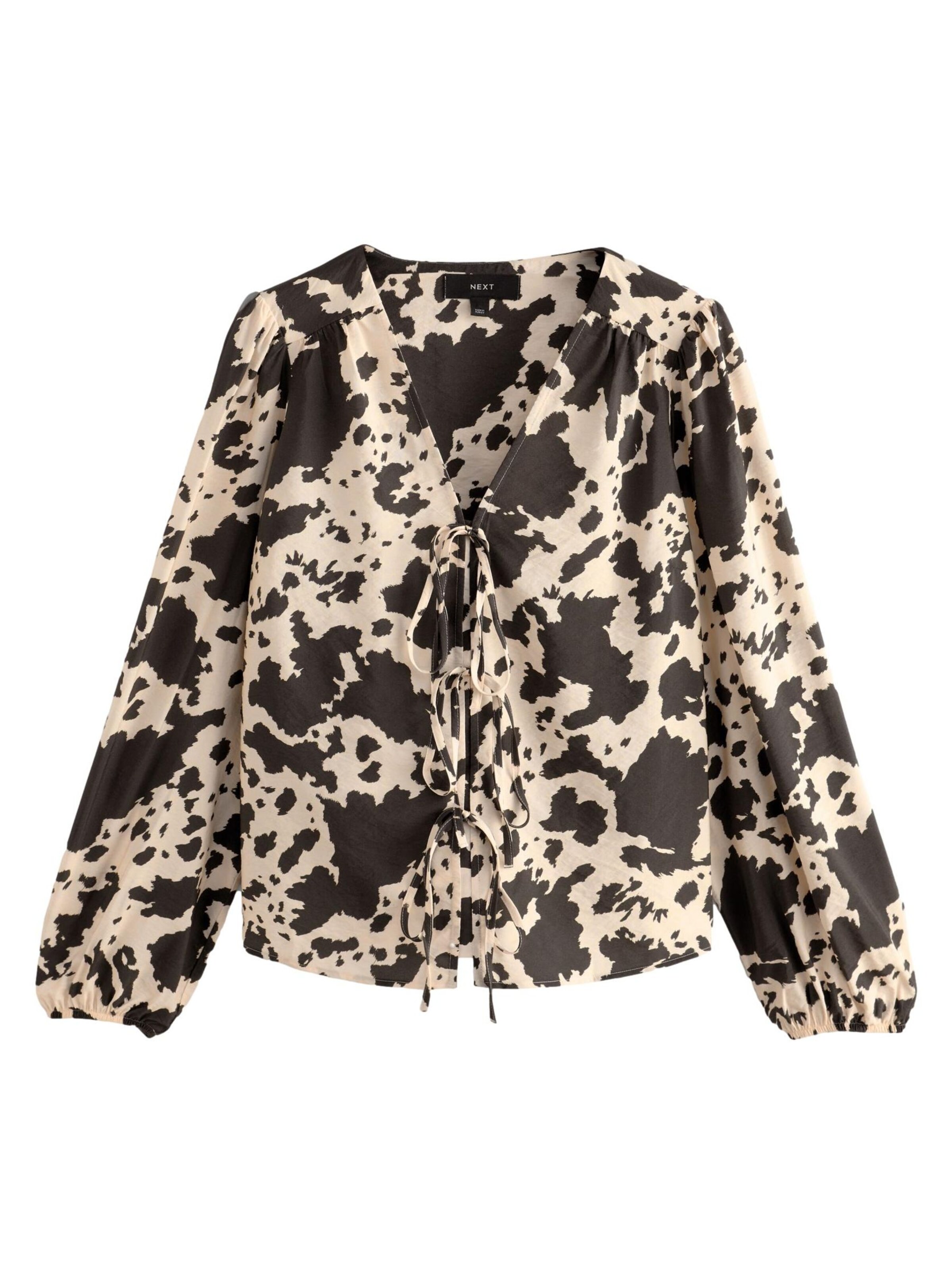 Next Blouse in Brown: front