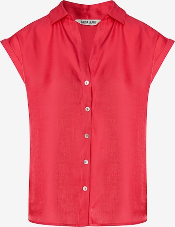 Salsa Jeans Blouse in Roze: voorkant