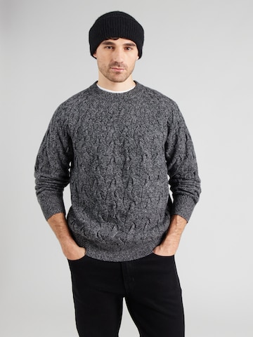 Calvin Klein Sweater in Grey: front