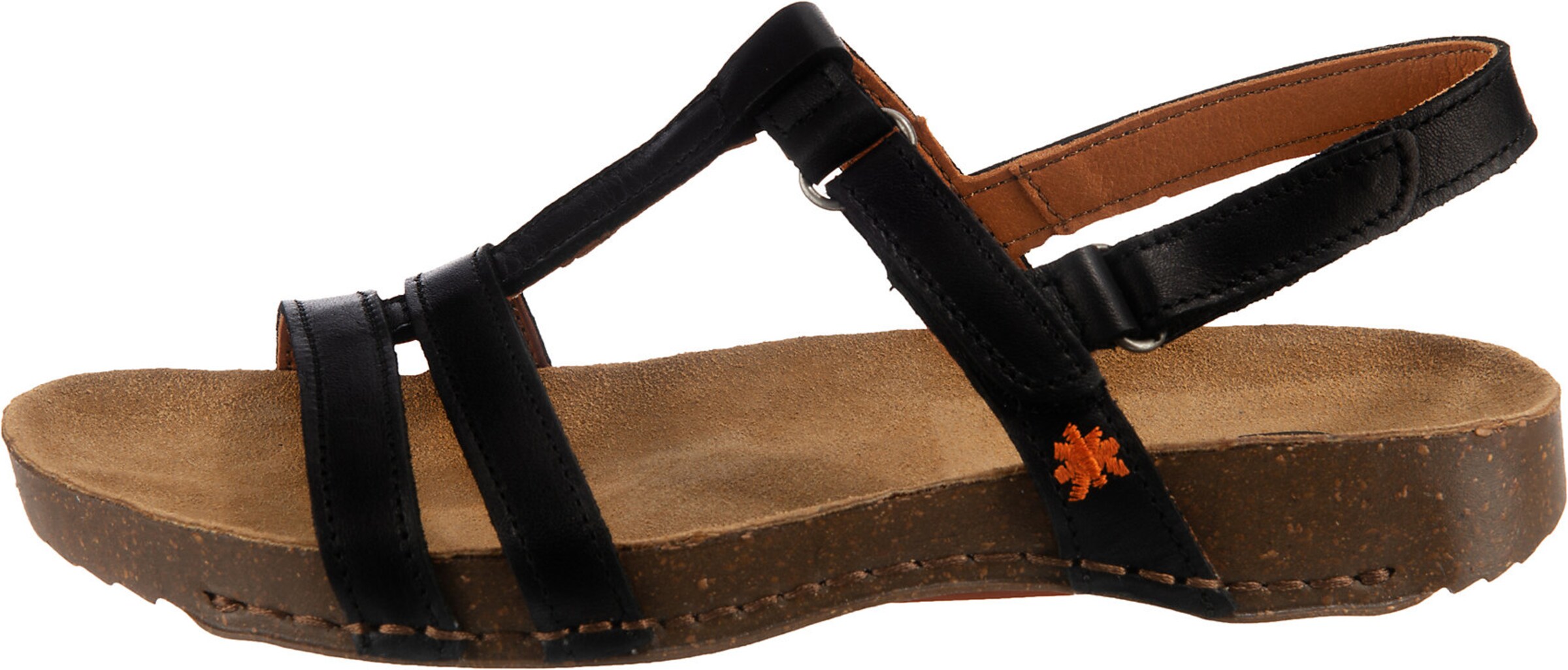 ART Sandale in Schwarz