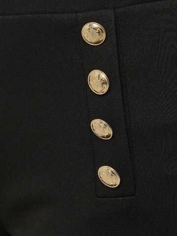 Hiccup Wide Leg Hose in Schwarz