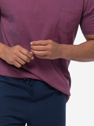 Ammann Pyjama kort 'Night & Home Cotton' in Gemengde kleuren