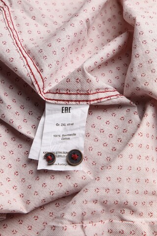 BASEFIELD Button Up Shirt in XXL in Red