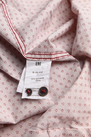 BASEFIELD Button Up Shirt in XXL in Red
