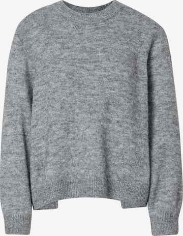 Noisy may Pullover 'NMPRESTON' in Grau: Vorderseite