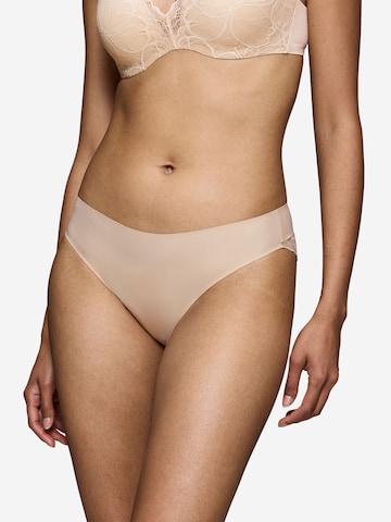 TRIUMPH Tai-Slip ' Red Label Body Make-Up Illusion Lace ' in Beige: Vorderseite