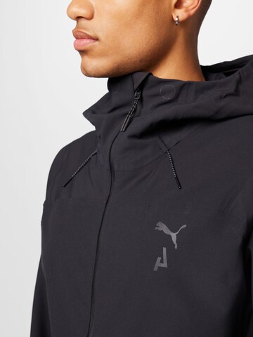 PUMA Athletic Jacket in Black