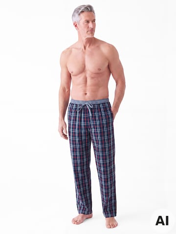 Pantalon de pyjama ' Olden Glory ' Luca David en bleu : devant