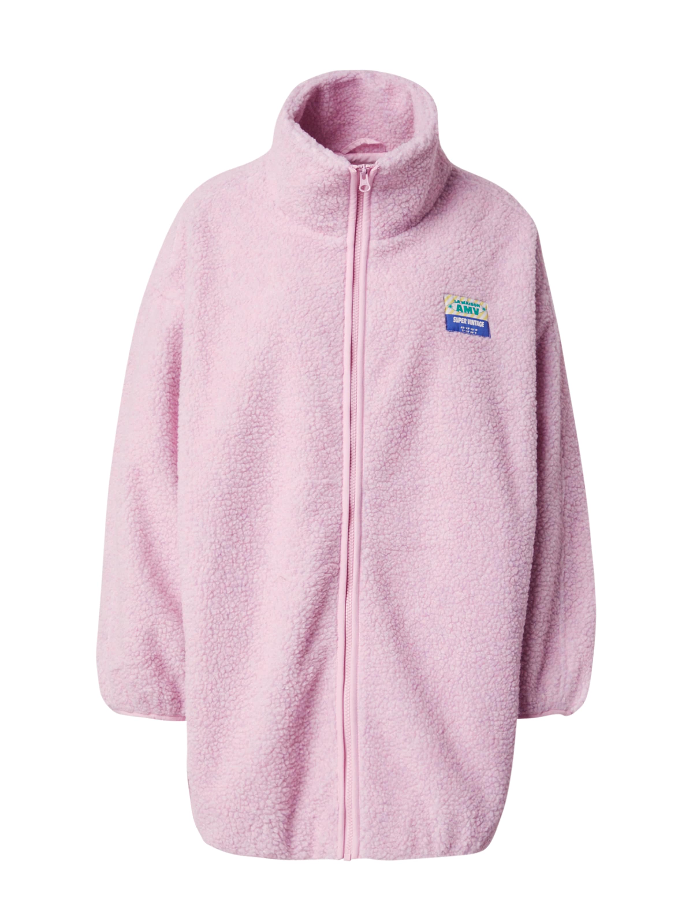 Cappotto di mezza stagione 'HOKTOWN' di AMERICAN VINTAGE in rosa: frontale