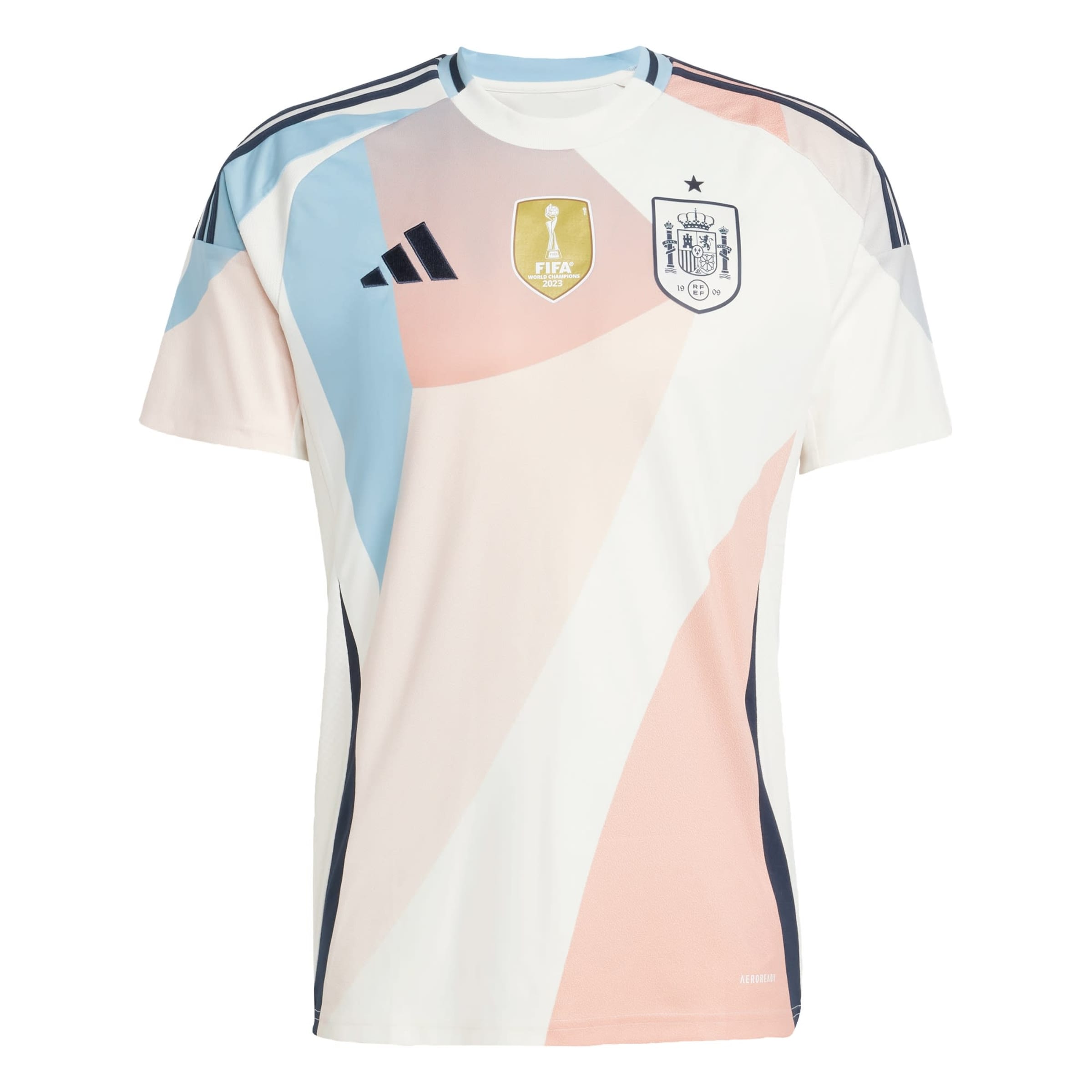 ADIDAS PERFORMANCE Functioneel shirt 'Spain 25 Away' in Wit: voorkant