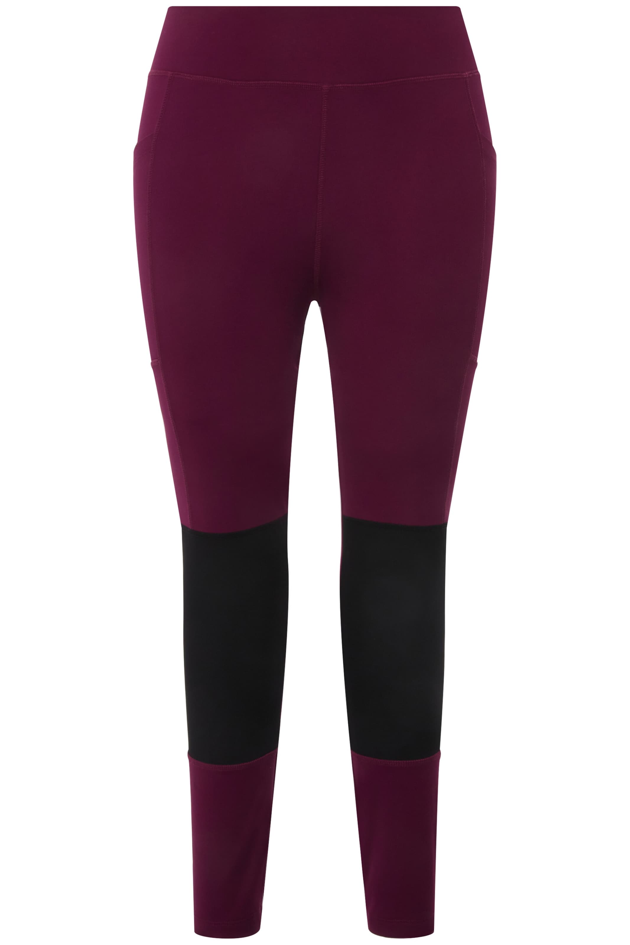 Ulla Popken Skinny Leggings in Lila: voorkant