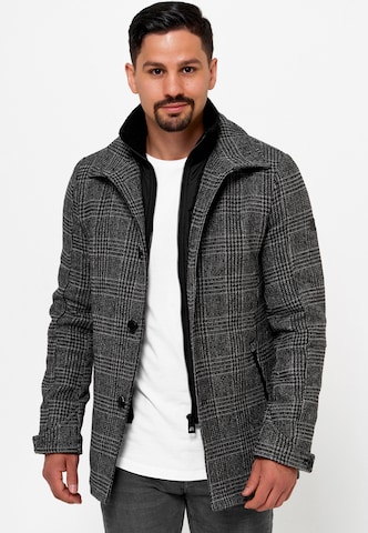 INDICODE JEANS Between-Season Jacket 'Brittany' in Grey