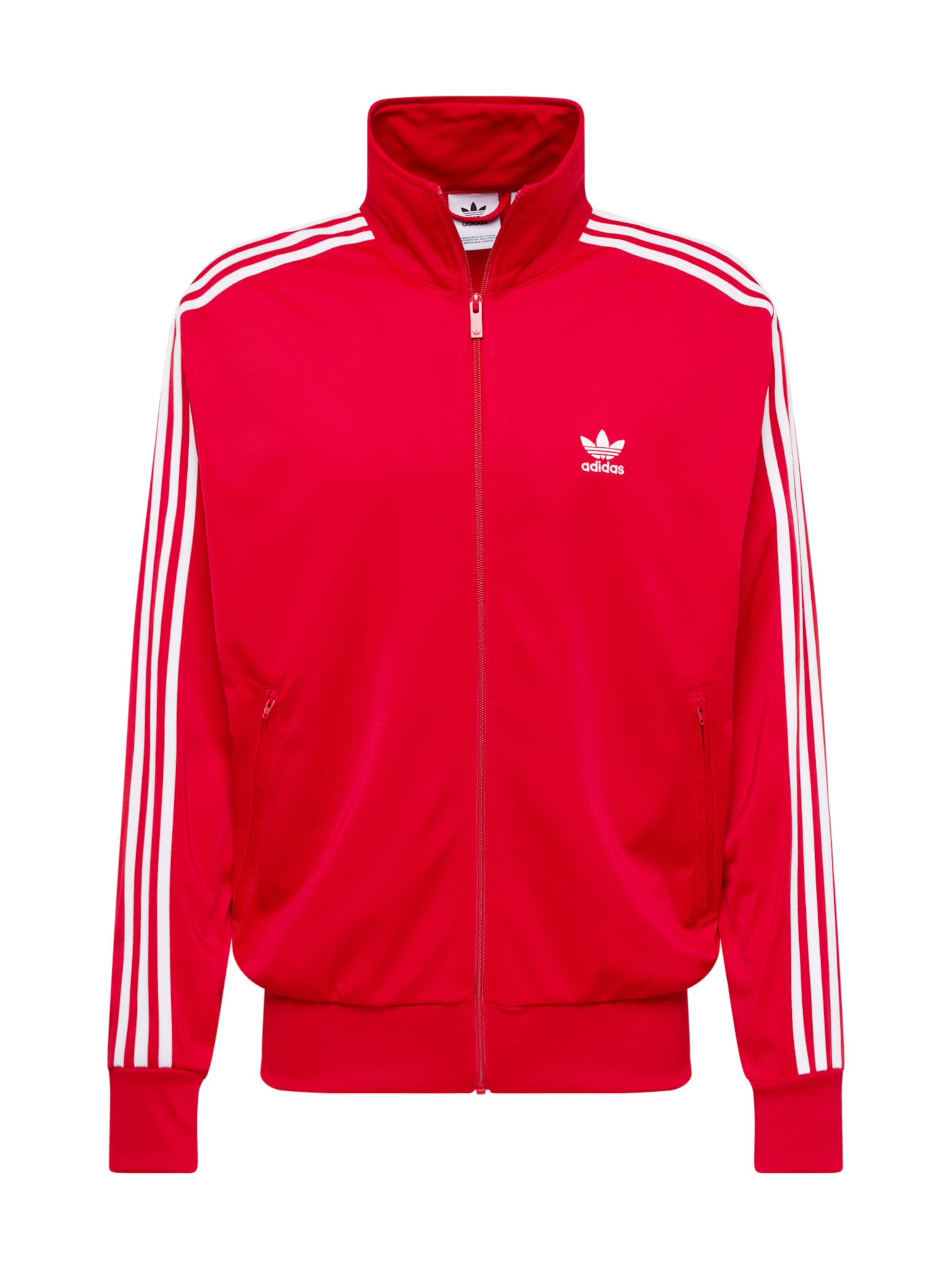 ADIDAS ORIGINALS Tepláková bunda 'Adicolor Classics Firebird' - Červená: predná strana