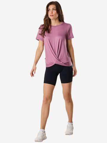 SWEDEMOUNT Functioneel shirt 'Core' in Lila