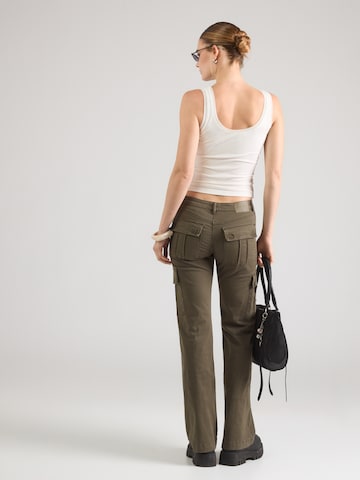 Tally Weijl Regular Cargojeans in Grün