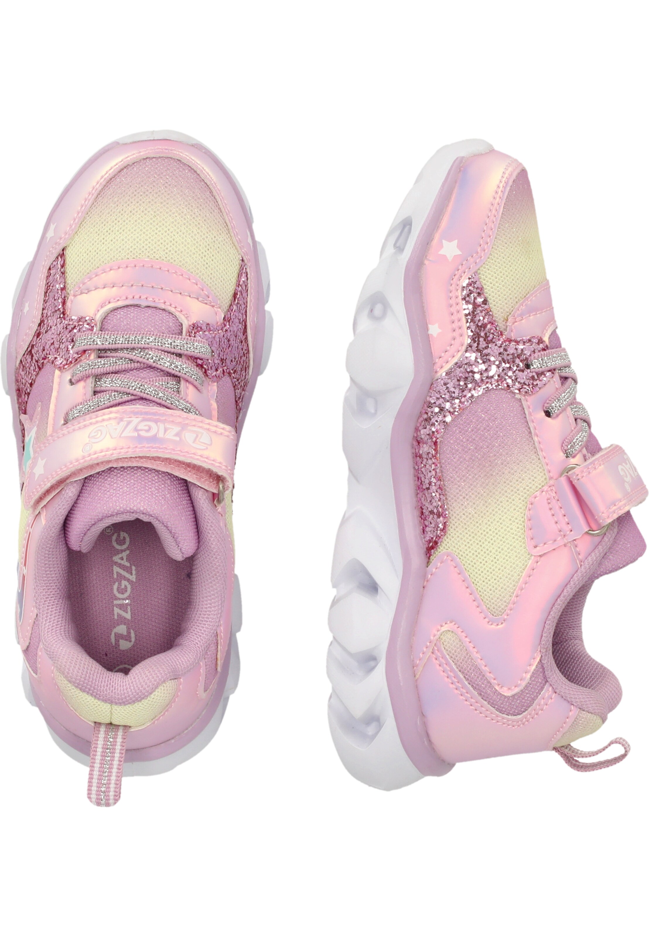 ZigZag Sneakers 'Saserta' in Roze