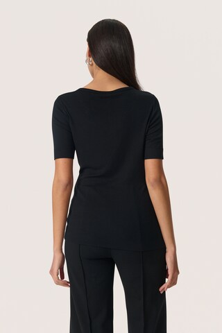 SOAKED IN LUXURY Shirt 'Ida' in Zwart