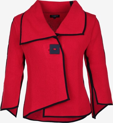 SAMMER Berlin Knit Cardigan in Red: front