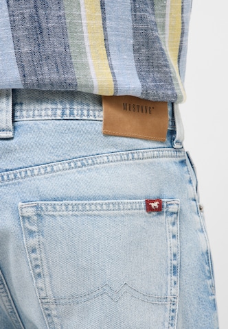 MUSTANG Tapered Jeans 'Denver' in Blau