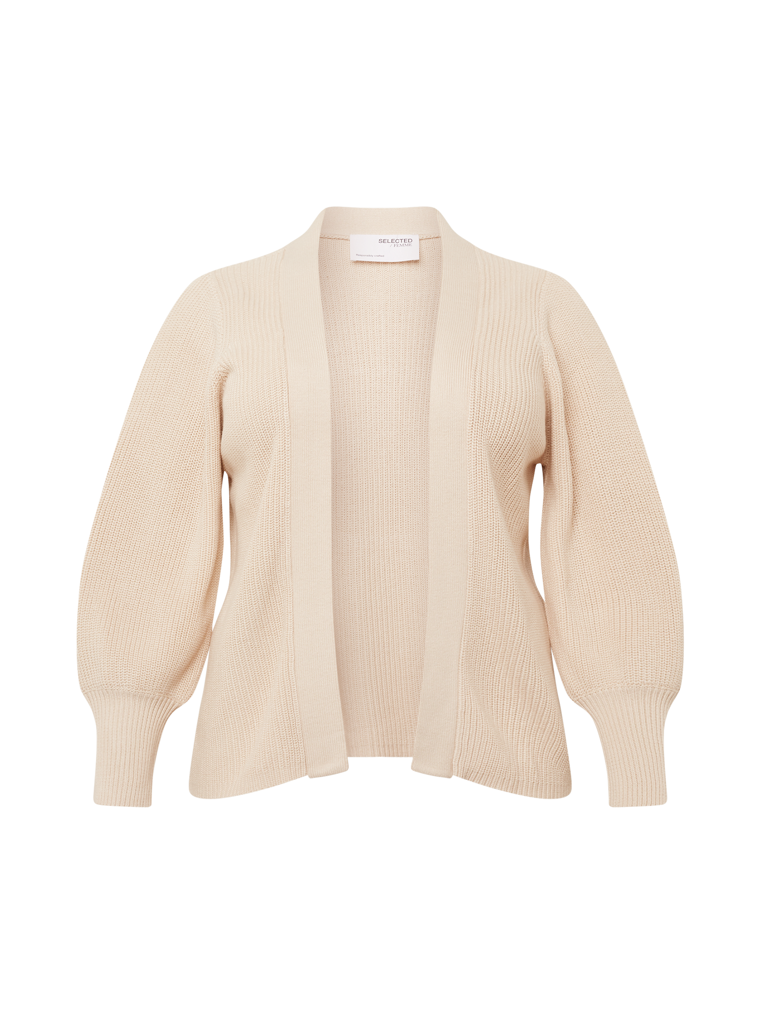 H0WY0 Abbigliamento Selected Femme Curve Giacchetta Ammy in Champagne 