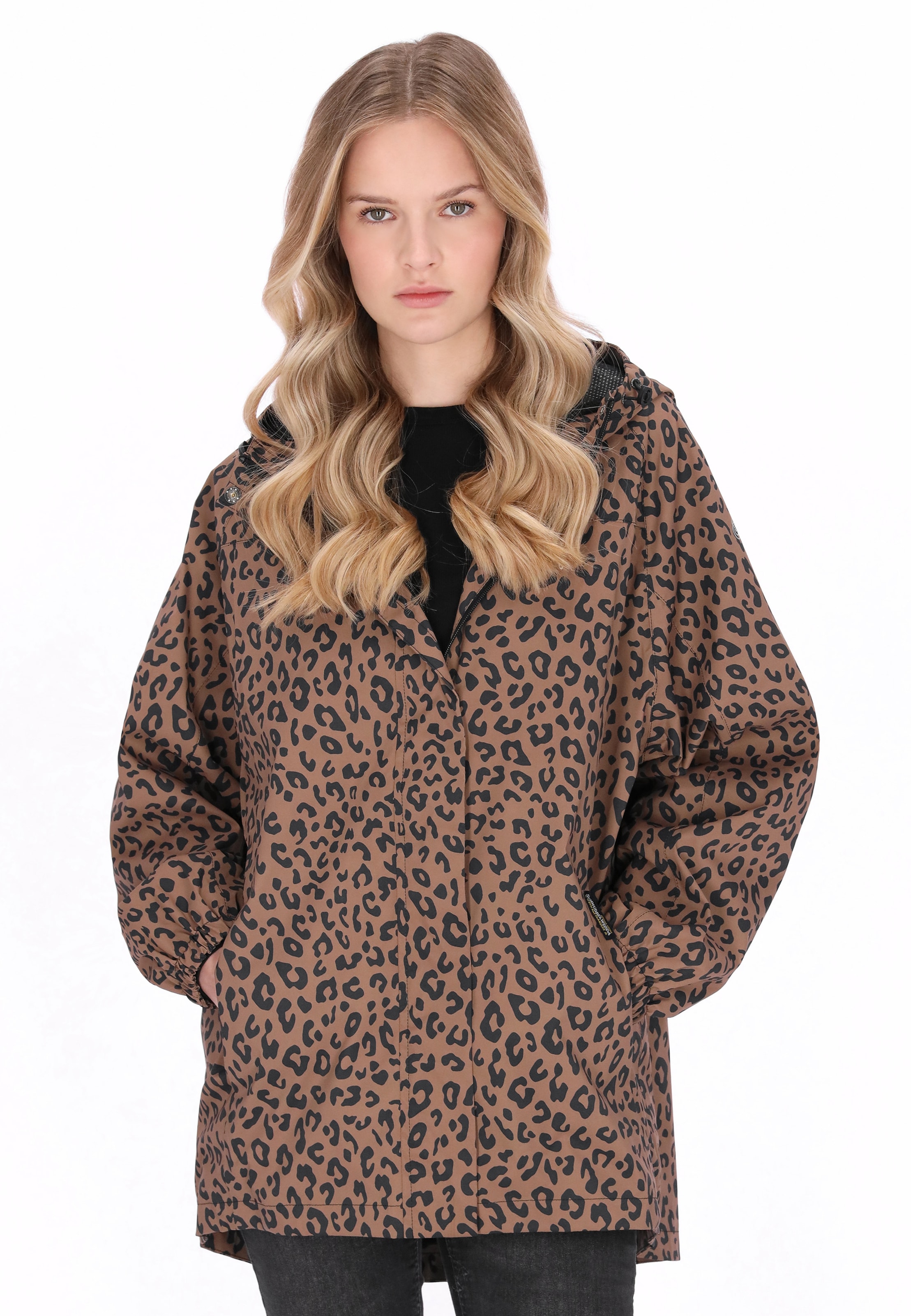 Schmuddelwedda - Casaco funcionais em bege: frente