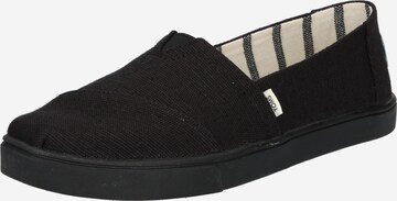 Slipper 'ALPARGATA CUPSOLE' di TOMS in nero: frontale