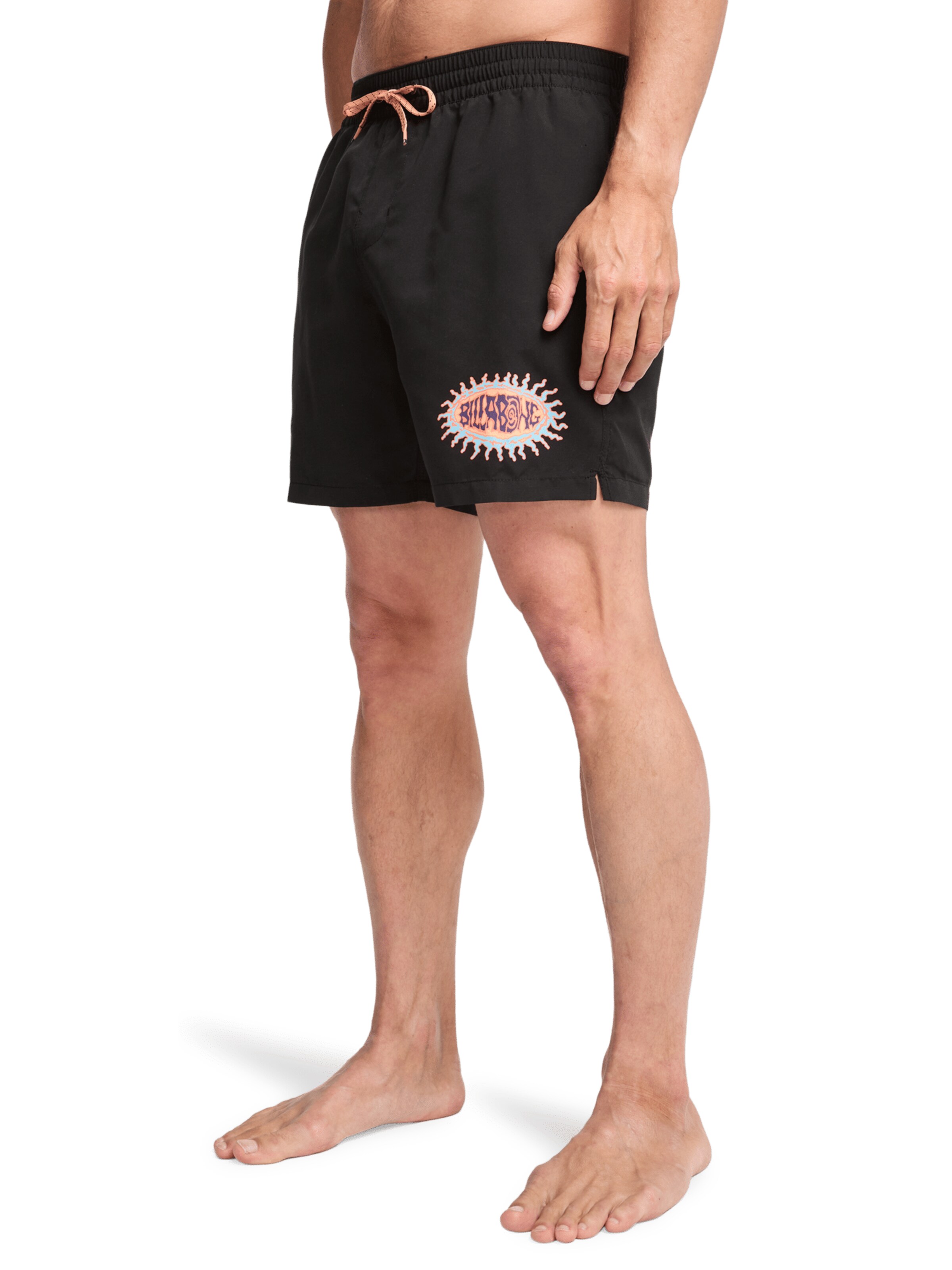 BILLABONG Swimming Trunks 'Foundation' in Black: front