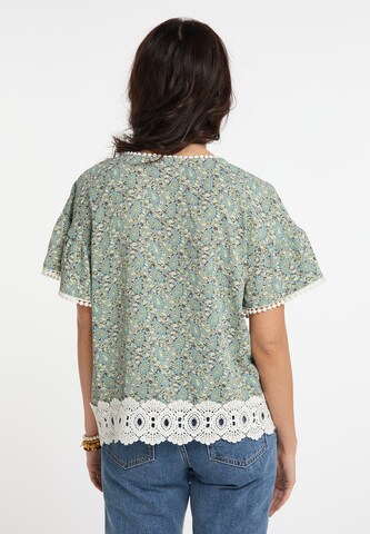 usha FESTIVAL Bluse in Blau