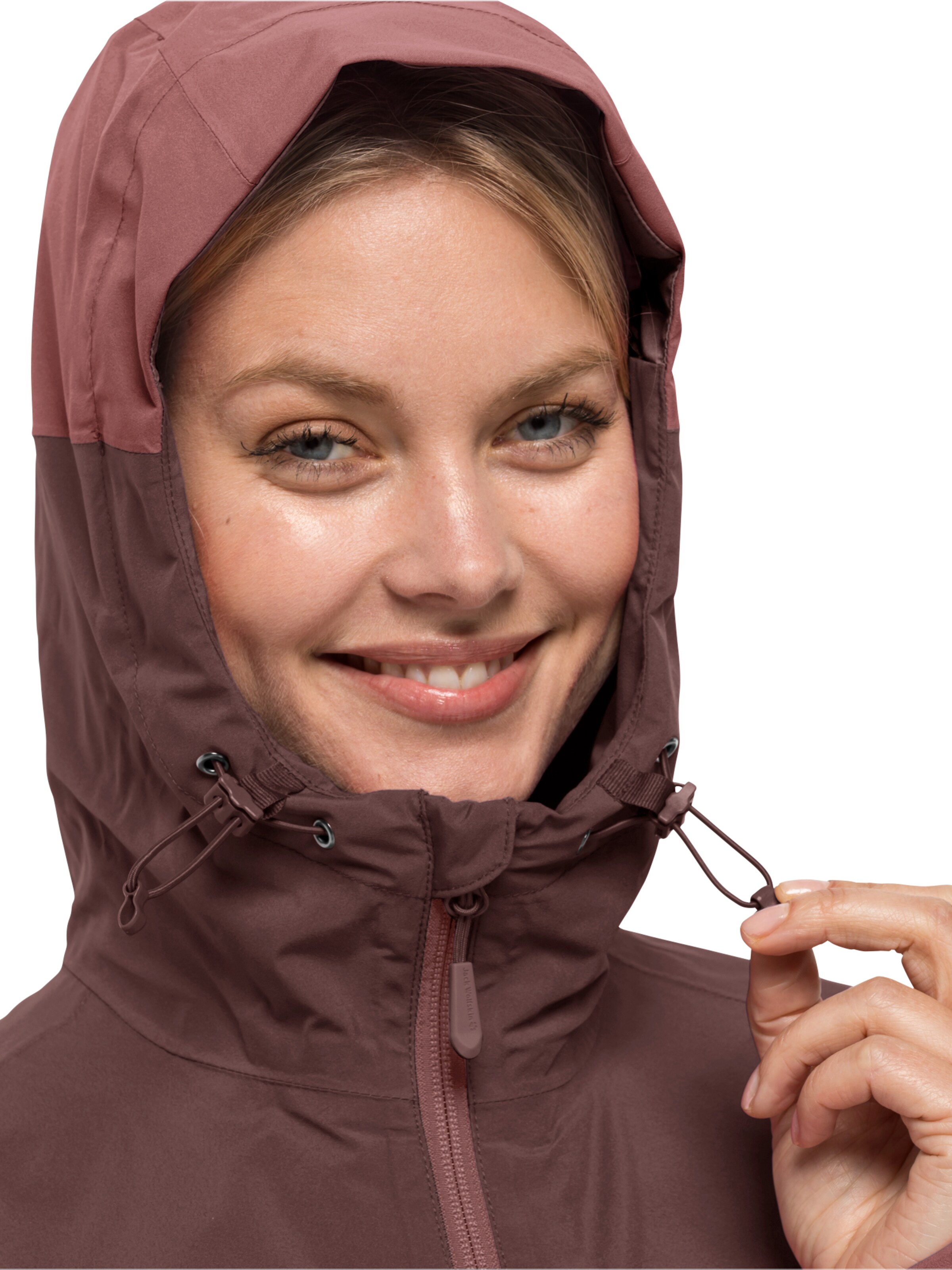 JACK WOLFSKIN Kültéri kabátok 'Weiltal 2L' - piros