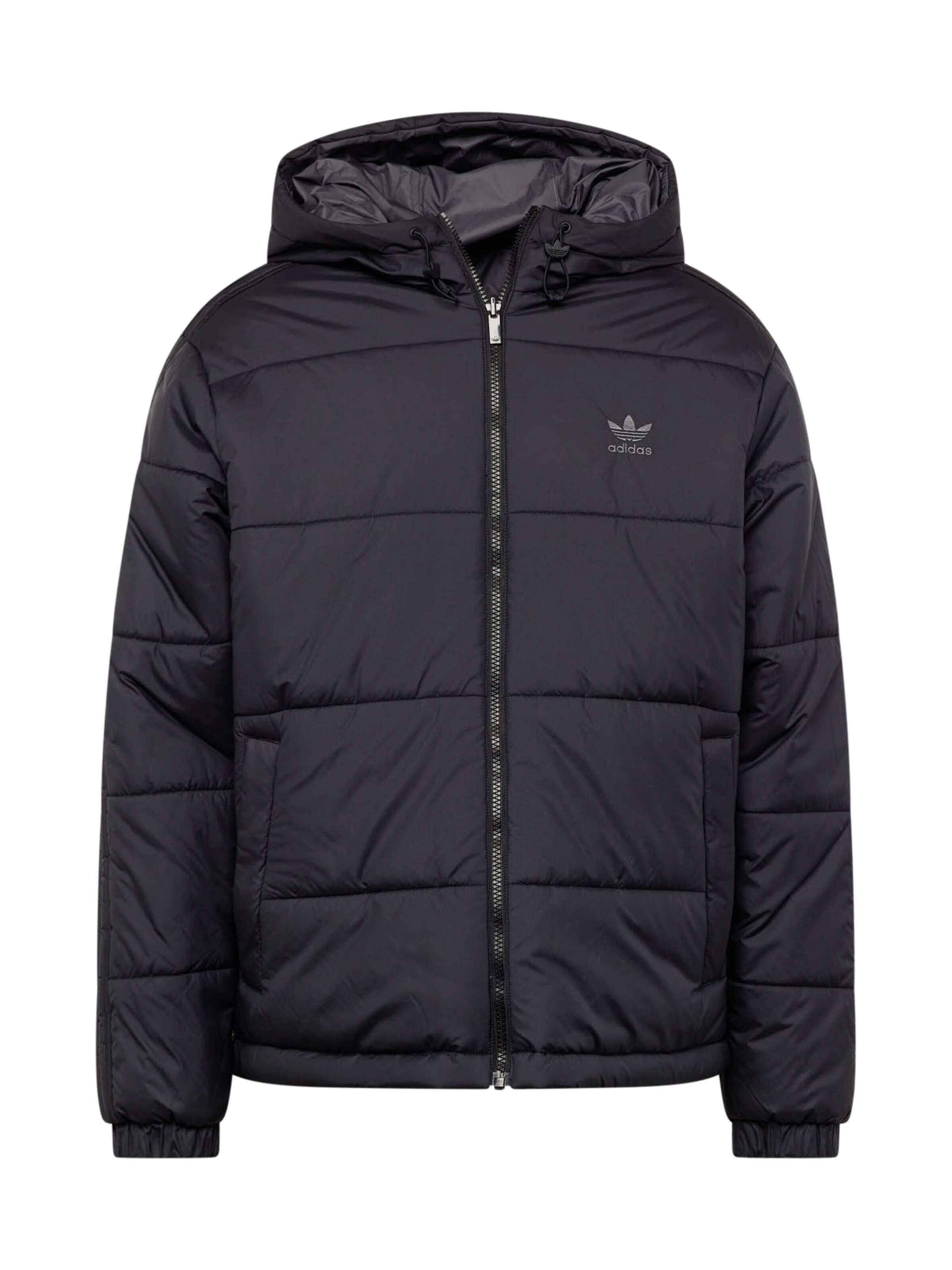 ADIDAS ORIGINALS Přechodná bunda 'Adicolor' – černá: přední strana